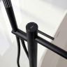 смеситель для ванны Rea Clif напольный black (REA-B7501)