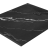поддон Rea Magnum 80x100 прямоугольный, carrara black (REA-K7007)