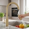 смеситель для кухни Rea Fresh touch brushed gold (REA-B9842)