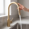 смеситель для кухни Rea Fresh touch brushed gold (REA-B9842)