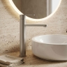 смеситель для умывальника Rea Arcos brushed nickel (REA-B6966)