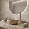 смеситель для умывальника Rea Arcos brushed nickel (REA-B6966)