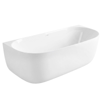 ванна акриловая Rea Eris 170x79,5 пристенная, white (REA-W4400)