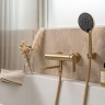 смеситель для ванны Rea Arcos brushed gold (REA-B6982)