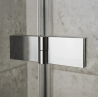 душевая дверь Rea Atlas 90x200 безопасное стекло, прозрачное, слева, chrome (REA-K4660)