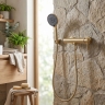 смеситель для душа Rea Arcos brushed gold (REA-B6980)
