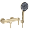смеситель для душа Rea Arcos brushed gold (REA-B6980)