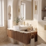 смеситель для умывальника Rea Grace brushed gold (REA-B8932)