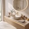 смеситель для умывальника Rea Grace brushed gold (REA-B8932)