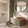 смеситель для умывальника Rea Grace brushed gold (REA-B8932)