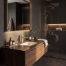 смеситель для умывальника Rea Grace brushed gold (REA-B8932)