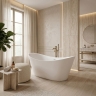 ванна акриловая Rea Ferrano 170,5x72,5 отдельностоящая, white (REA-W1800)