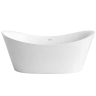 ванна акриловая Rea Ferrano 170,5x72,5 отдельностоящая, white (REA-W1800)
