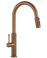 смеситель для кухни Rea Master с выдвижным изливом brushed copper (REA-B7203)