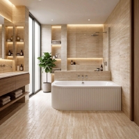 ванна акриловая Rea Orion Stripe 159,5x75 Right угловая, пристенная, white (REA-W0075)