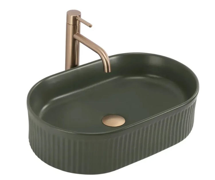 умывальник Rea Vanda 49х31 olive matt (REA-U3611)