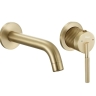 смеситель для умывальника Rea Argon скрытого монтажа, brushed gold + box (REA-B7808)
