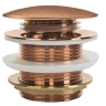 донный клапан Rea с системой click-clack, универсальный, brushed copper (REA-W2016)