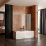 штора для ванны Rea Agat 80х140 copper brush (REA-W5696)
