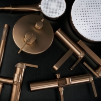 смеситель для ванны Rea Grace напольный brushed copper (REA-B2237)