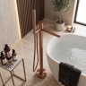 смеситель для ванны Rea Grace напольный brushed copper (REA-B2237)