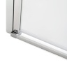 душевая дверь Rea Best 110x190 безопасное стекло, прозрачное (REA-K1306) + профиль (REA-K1304)