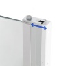 душевая дверь Rea Best 110x190 безопасное стекло, прозрачное (REA-K1306) + профиль (REA-K1304)