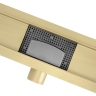 трап линейный Rea Neox 1000 мм brushed gold (REA-G4863)