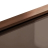 штора для ванны Rea Elegant 80х140 brush copper/brown (REA-W5695)