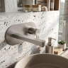 змішувач для умивальника Rea Arcos прихованого монтажу brushed nickel (REA-B6973)