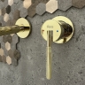 смеситель для умывальника Rea Argon скрытого монтажа, gold + box (REA-B7809)
