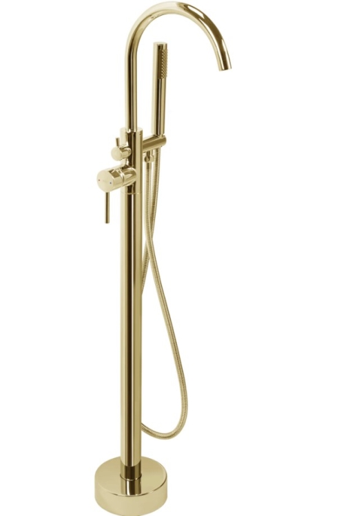змішувач для ванни Rea Mono окремостоячий, gold (REA-B1130)
