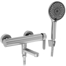 смеситель для ванны Rea Arcos brushed nickel (REA-B6592)