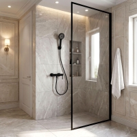 смеситель для душа Rea Rivo black (REA-B9327)