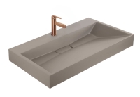 умывальник Rea Goya 46x100 taupe (REA-U4415)