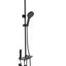 душевая система Rea Savio black (REA-P8410)