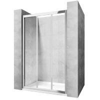 душевая дверь Rea Alex 90x190 безопасное стекло прозрачное (REA-K0549)