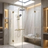 душевая система Rea Foster brushed gold (REA-P9673)