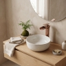 смеситель для умывальника Rea Laguna high brushed copper (REA-B8121)