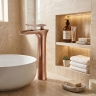 смеситель для умывальника Rea Laguna high brushed copper (REA-B8121)