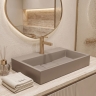 умывальник Rea Goya 37x60 taupe (REA-U4413)