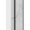 душевая стенка Rea Hugo 90x200,5 безопасное стекло, прозрачное, чёрный (REA-K6611)