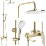 душевая система Rea Avalon gold (REA-P8812)