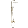 душевая система Rea Storm brushed gold (REA-P9536)