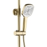 душевая система Rea Storm brushed gold (REA-P9536)