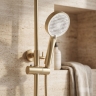душевая система Rea Grace brushed gold (REA-P4401)