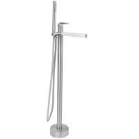 смеситель для ванны Rea Grace напольный brushed nickel (REA-B2238)