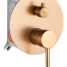 душевой комплект скрытого монтажа Rea Lungo brushed copper (REA-P8809)