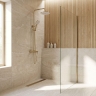 душевая система Rea Rivo brushed gold (REA-P8924)