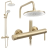 душевая система Rea Rivo brushed gold (REA-P8924)